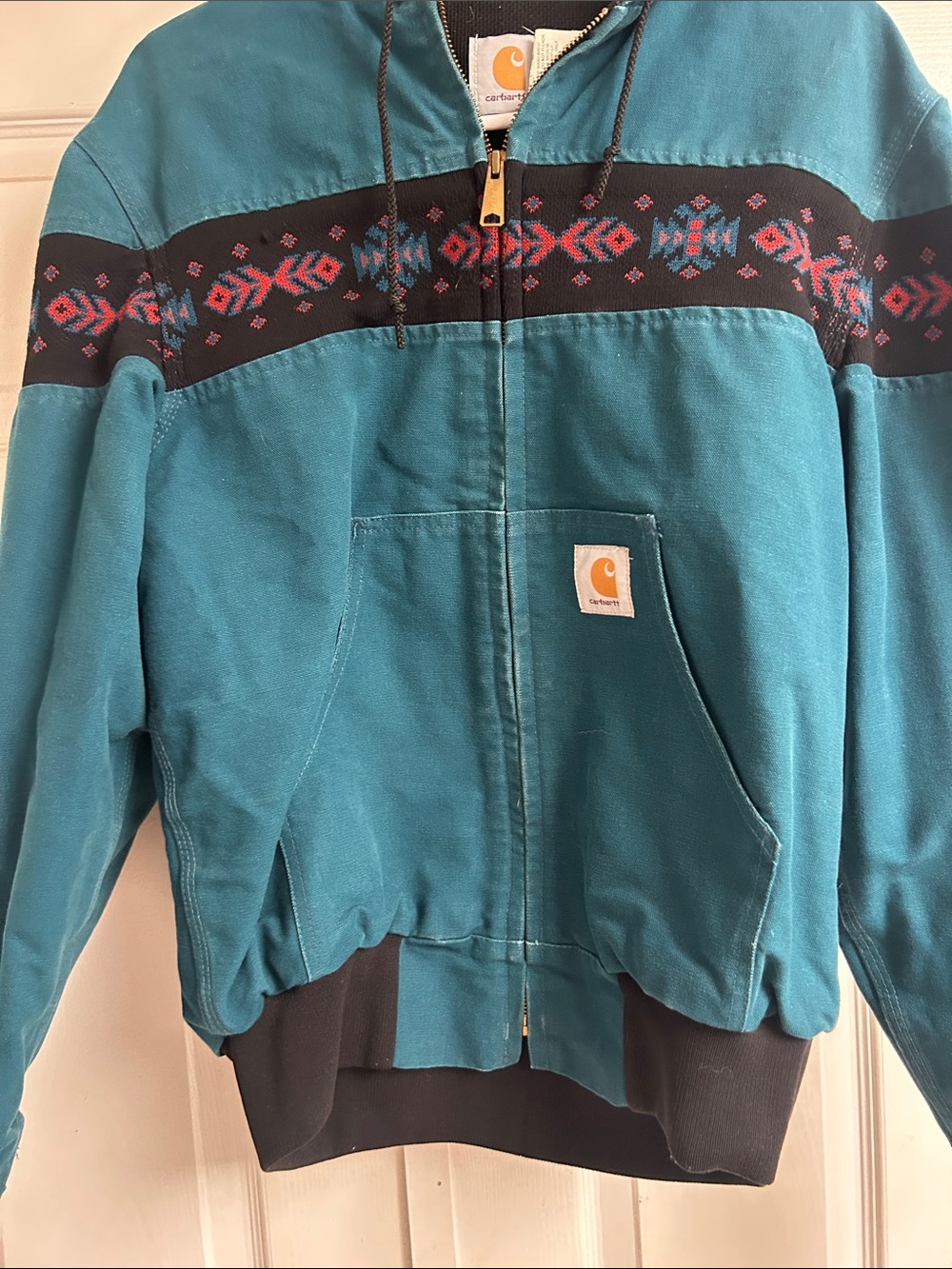 Vintage Carhartt Aztec Jacket - Picture 6 of 9